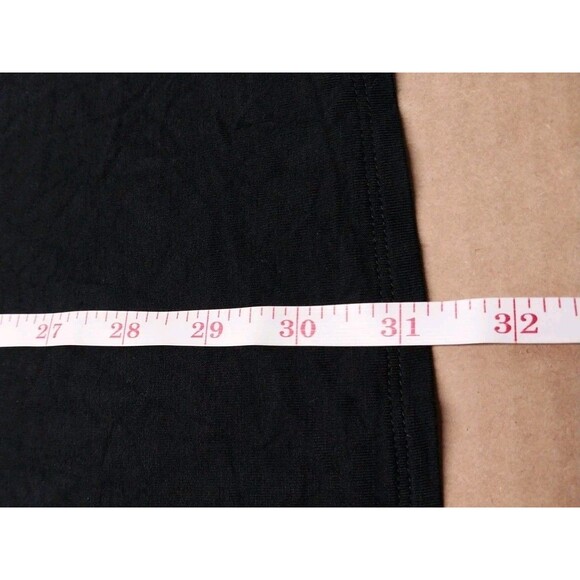 Garage Size Small Black Soft Tunic Shirt Dress Jersey Knit Bohemian Witchy Cute - Picture 11 of 11